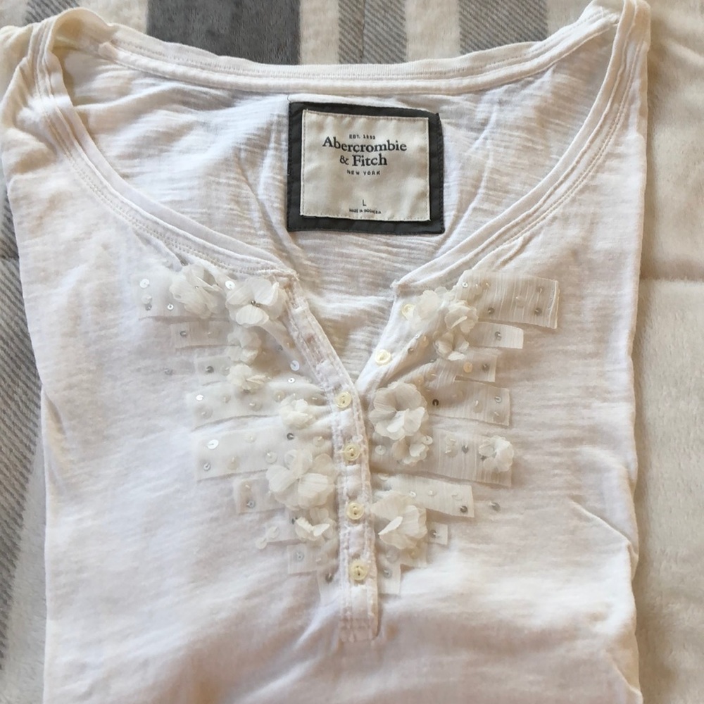 Abercrombie dressy long sleeve top